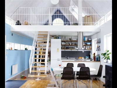 ロフト,キッチン,ベッドルーム